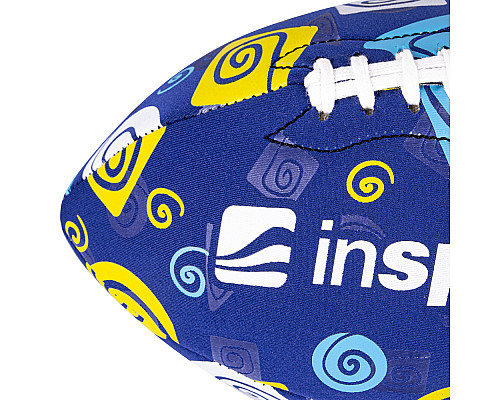 М’яч для американського футболу inSPORTline Purenell розмір 6, синій