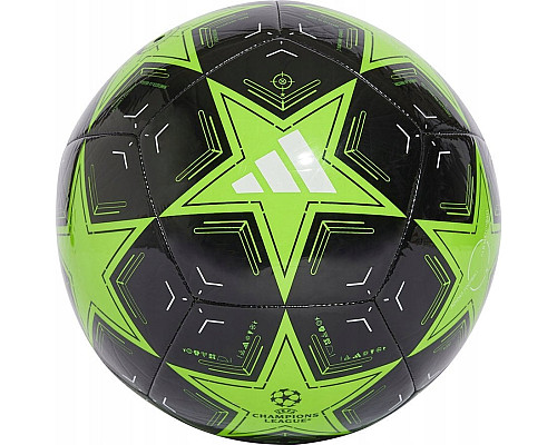 М'яч футбольний Adidas UCL Club IX4067 розмір 5, чорно-зелений