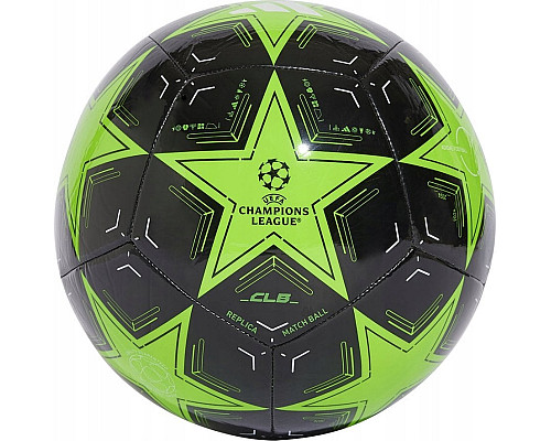 М'яч футбольний Adidas UCL Club IX4067 розмір 5, чорно-зелений