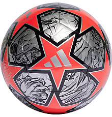 М'яч футбольний Adidas UCL Club IN9329 розмір 4, сіро-червоний