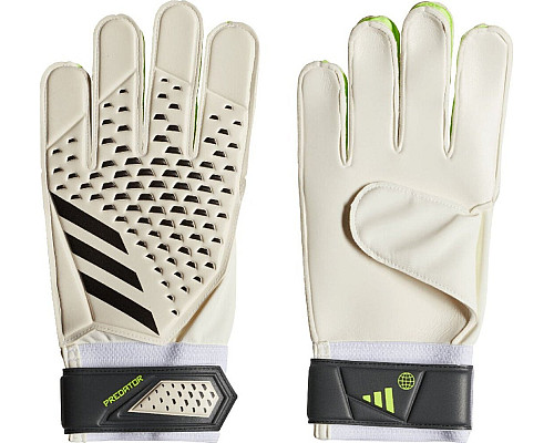 Рукавички воротарські Adidas Predator Training IA0874 р. 10,5, біло-чорні