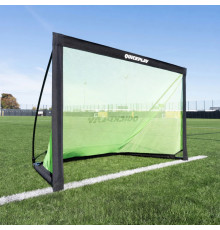 Ворота футбольні Quickplay Kickster Pro 150 х 100 см, чорно-зелені