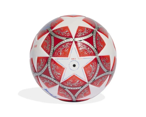 Футбольний м'яч Adidas Womens UCL League 25/26 Oslo, розмір 4 біло-червоний