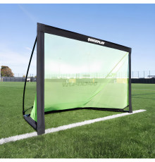 Ворота футбольні Quickplay Kickster Pro 120 х 80 см, чорно-зелені
