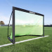 Ворота футбольні Quickplay Kickster Pro 120 х 80 см, чорно-зелені
