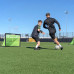 Ворота футбольні Quickplay Kickster Pro 120 х 80 см, чорно-зелені
