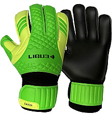 Рукавички воротарські Ligue Catch neon р. 9, чорно-зелені