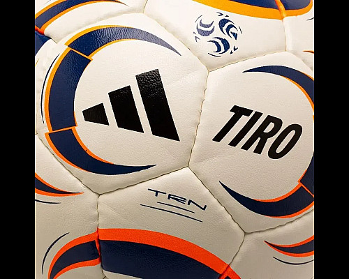 Футбольний м'яч Adidas TIRO Training HS розмір 4, бежево-синій
