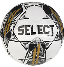 М'яч футбольний Select SUPER FIFA v23 розмір 5, чорно-білий