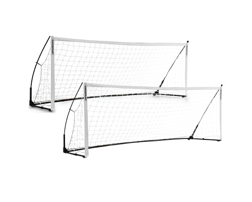 Ворота футбольні Quickplay Kickster Elite SKRZAT 300 х 100 см, білі