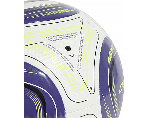 М'яч футбольний Adidas Messi Training JG3872 розмір 5, біло-синій