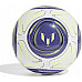 М'яч футбольний Adidas Messi Training JG3872 розмір 5, біло-синій