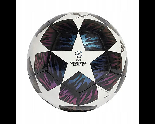 Футбольний м'яч Adidas UCL Club 25/26 Budapest розмір 5, біло-фіолетовий