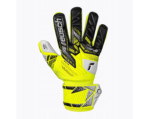 Рукавички воротарські Reusch Attrakt Grip Junior 5572815 2014 р.4, жовто-чорні