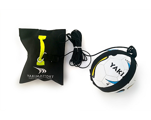 Футбольний тренажер Yakimasport Skill Ball III, чорний