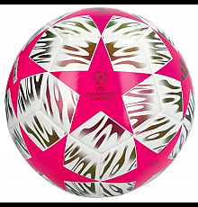 Футбольний м'яч Adidas UCL Club 25/26 Budapest розмір 5, біло-рожевий