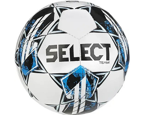 М'яч футбольний Select TEAM FIFA v23 розмір 5, біло-синій