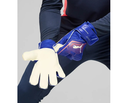 Воротарські рукавиці Puma ULTRA Play RC розмір 10, сині