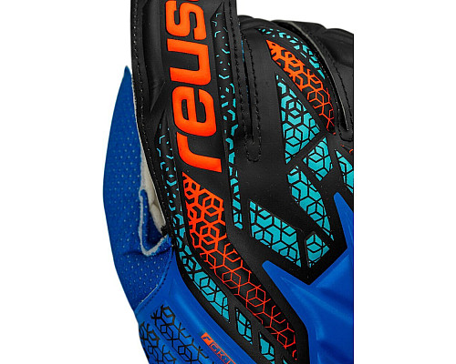 Рукавички воротарські Reusch Attrakt Solid 5570515 4467 р.10, синьо-чорні