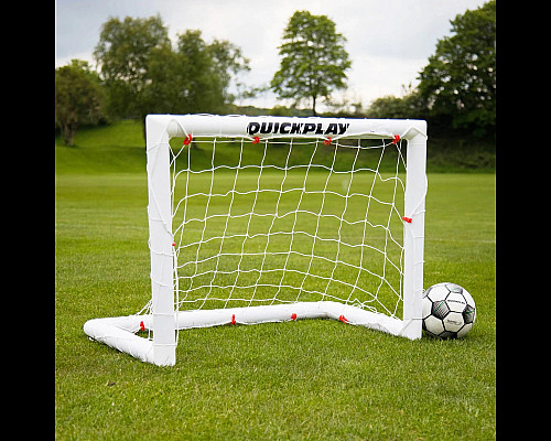 Ворота футбольні QUICKPLAY Q-FOLD MINI 90 x 60 см, білі