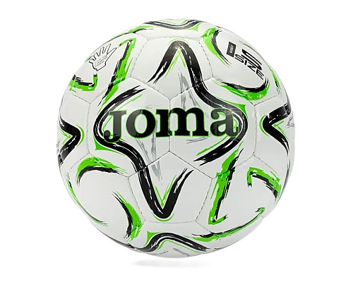 М'яч футбольний Joma EGEO II розмір 5, біло-зелений