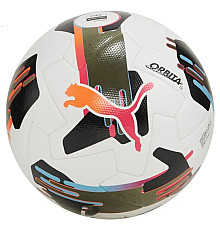 М'яч футбольний Puma Orbita 1 TB (FIFA Quality Pro) розмір 5, біло-чорний