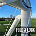 Ворота футбольні QUICKPLAY Q-FOLD 500 x 200 см, білі
