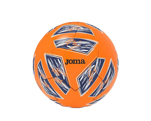 М'яч футбольний Joma EVOLUTION III розмір 5, оранжево-синій