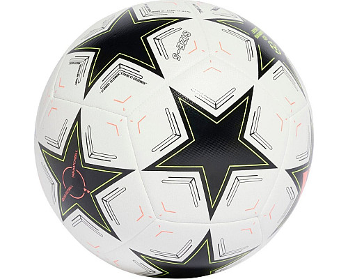 М'яч футбольний Adidas UCL IX4062 розмір 5, біло-чорний