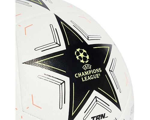 М'яч футбольний Adidas UCL IX4062 розмір 5, біло-чорний