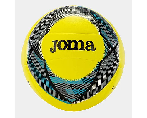 М'яч футбольний Joma EVOLUTION III розмір 5, жовто-сірий