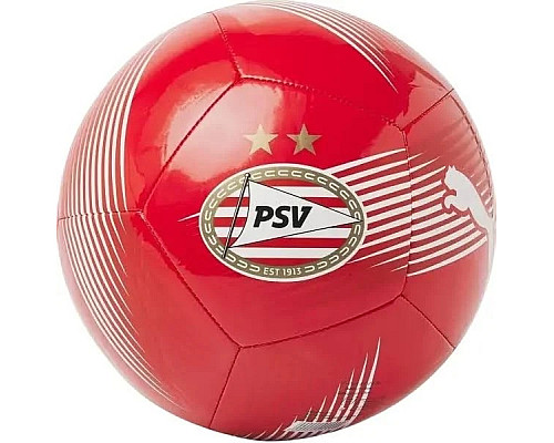 М'яч футбольний Puma PSV ESS Ball розмір 5, червоний