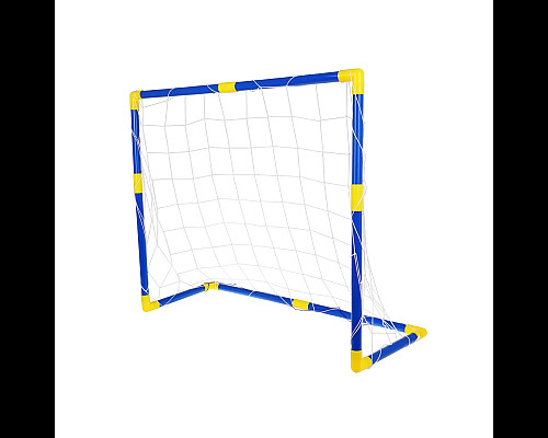 Ворота футбольні дитячі Ramiz ZOG.2122  90 x 75 x 35 см, синьо-жовті