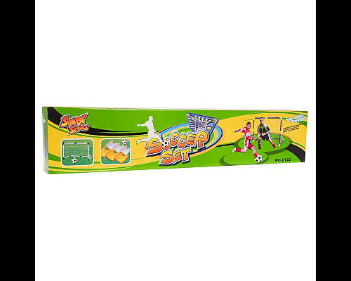 Ворота футбольні дитячі Ramiz ZOG.2122  90 x 75 x 35 см, синьо-жовті