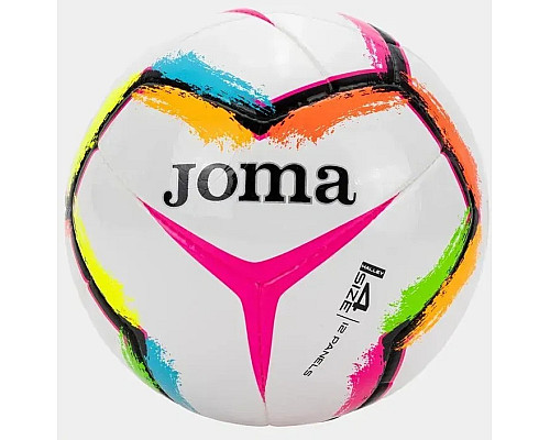 М'яч футбольний Joma HALLEY II розмір 4, біло-рожевий