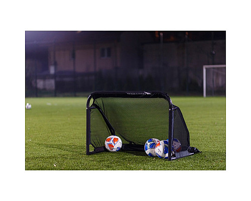 Ворота футбольні YakimaSport GIZA 120 x 80 см, чорні