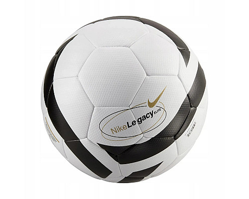 М'яч для футболу Nike Legacy Elite Team 2023 OMB (FIFA PRO) розмір 5, біло-чорний