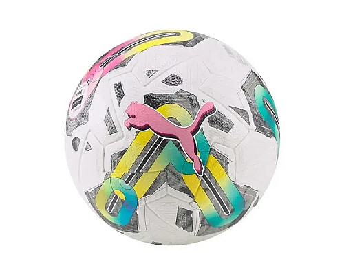 М'яч футбольний Puma Orbita 1 TB (FIFA Quality Pro) розмір 5, біло-рожевий