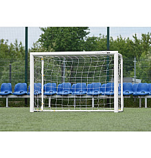 Ворота футбольні Yakimasport MINI PRO 180 x 120 см, білі