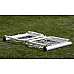 Ворота футбольні Yakimasport MINI PRO 180 x 120 см, білі