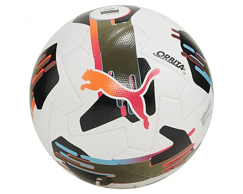 М'яч футбольний Puma Orbita 2 TB (FIFA Quality Pro) розмір 5, біло-чорний