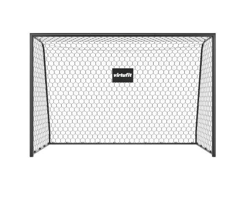 Ворота футбольні VIRTUFIT PREMIUM HEAVY DUTY 300 x 120 х 200 см, чорні