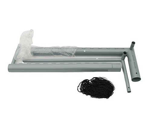 Ворота футбольні Hudora Expert 180 x 120 см, сірі