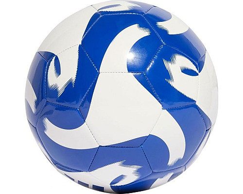 М'яч футбольний Adidas Tiro Club HZ4168 розмір 3, біло-синій