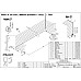 Ворота футбольні Yakimasport BR0007 732 x 244 см, білі