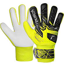 Рукавички воротарські Reusch Attrakt Starter Solid Junior 5572514 2014 р.7,5, жовто-чорні