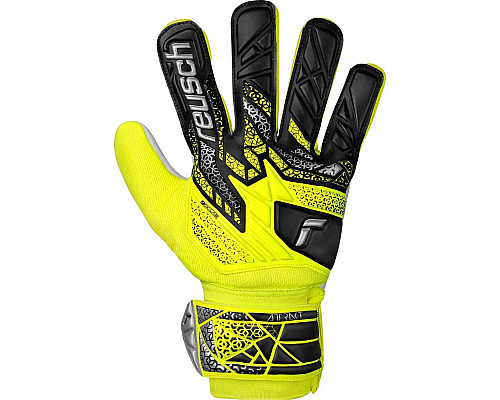 Рукавички воротарські Reusch Attrakt Starter Solid Junior 5572514 2014 р.7,5, жовто-чорні