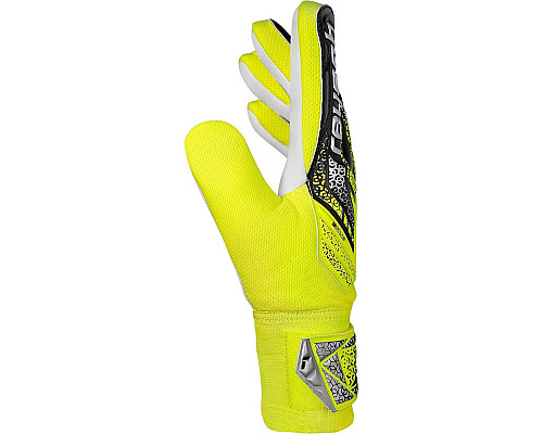 Рукавички воротарські Reusch Attrakt Starter Solid Junior 5572514 2014 р.7,5, жовто-чорні