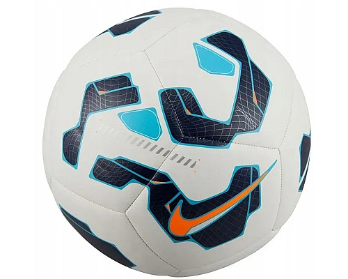 М'яч для футболу Nike Premier League FA-24 PITCH розмір 5, біло-синій