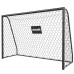 Ворота футбольні VIRTUFIT PREMIUM HEAVY DUTY 240 x 85 х 160 см, чорні